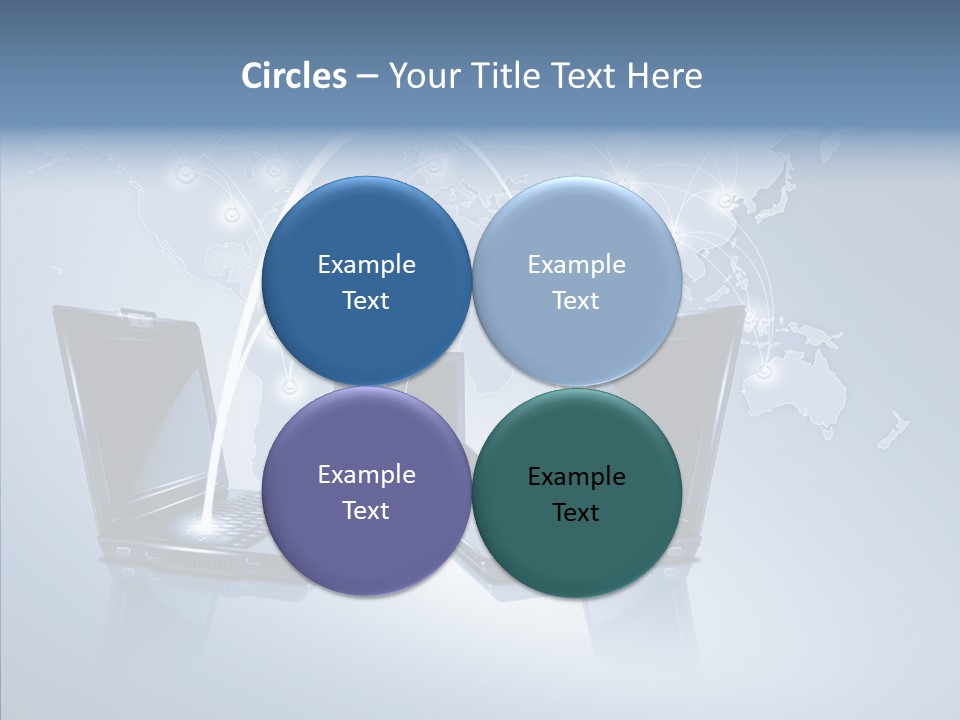 Touch Global Mobility PowerPoint Template