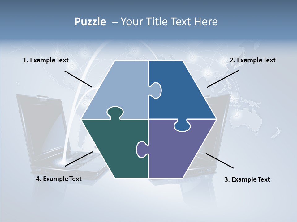 Touch Global Mobility PowerPoint Template
