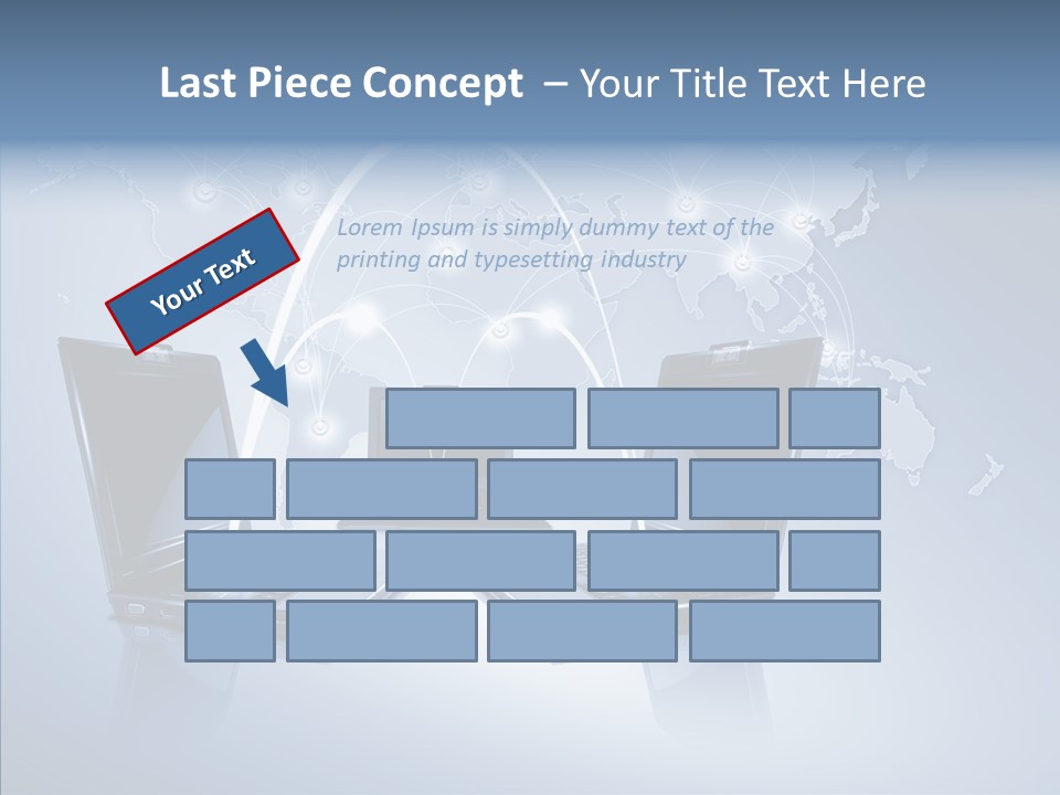 Touch Global Mobility PowerPoint Template