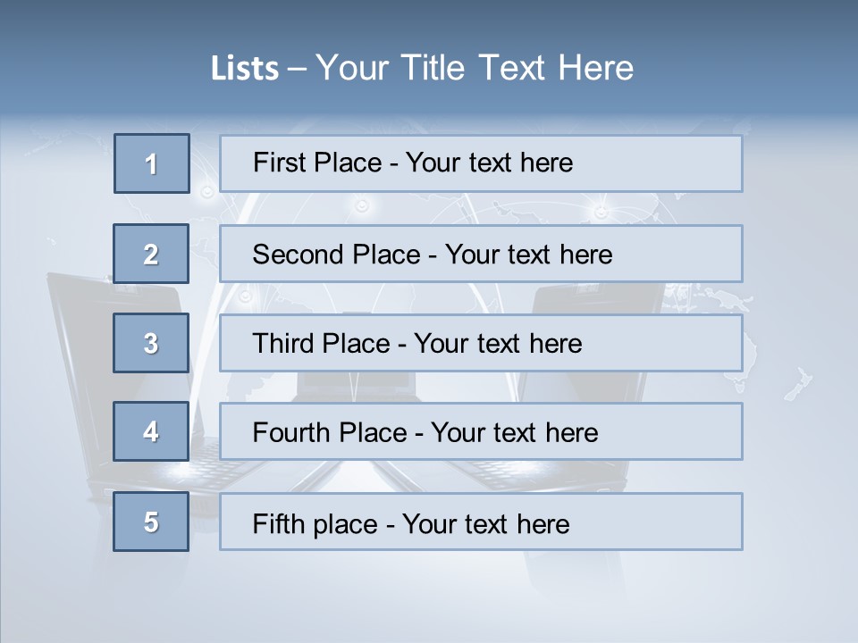 Touch Global Mobility PowerPoint Template