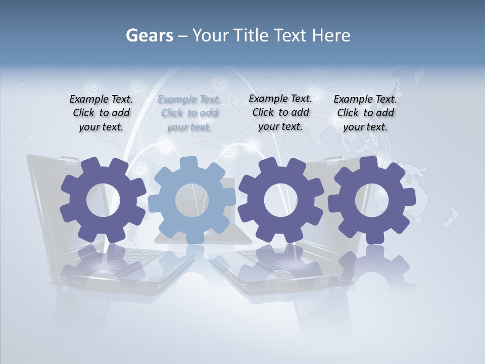 Touch Global Mobility PowerPoint Template