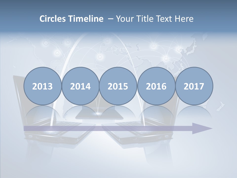 Touch Global Mobility PowerPoint Template