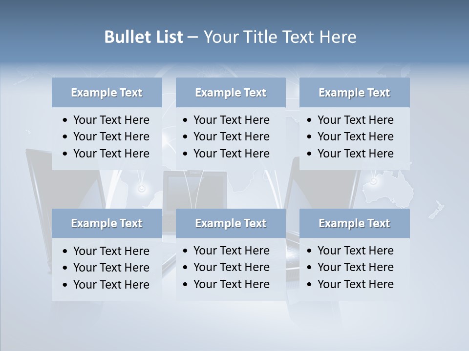 Touch Global Mobility PowerPoint Template