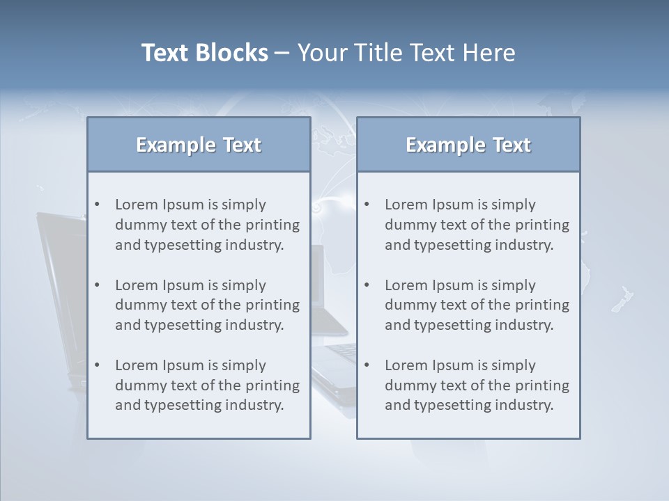 Touch Global Mobility PowerPoint Template