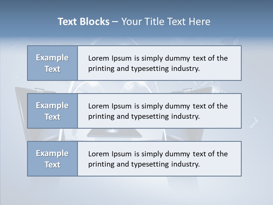Touch Global Mobility PowerPoint Template
