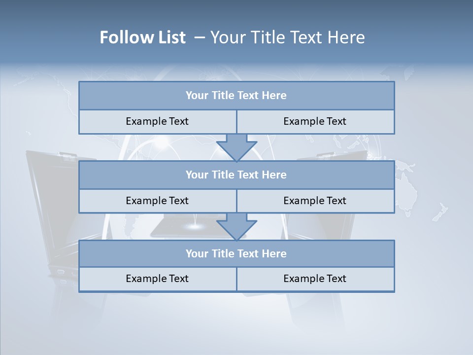 Touch Global Mobility PowerPoint Template