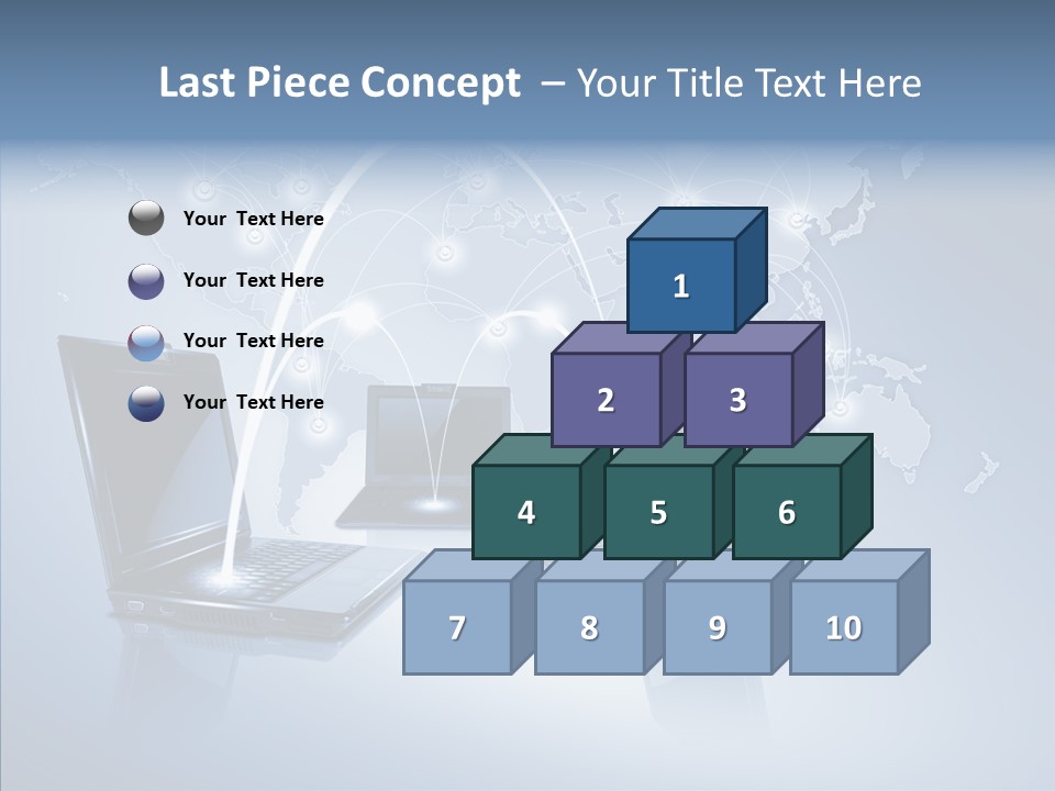 Touch Global Mobility PowerPoint Template