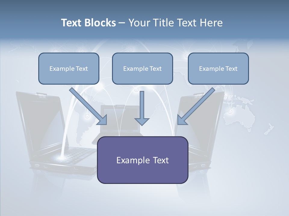 Touch Global Mobility PowerPoint Template