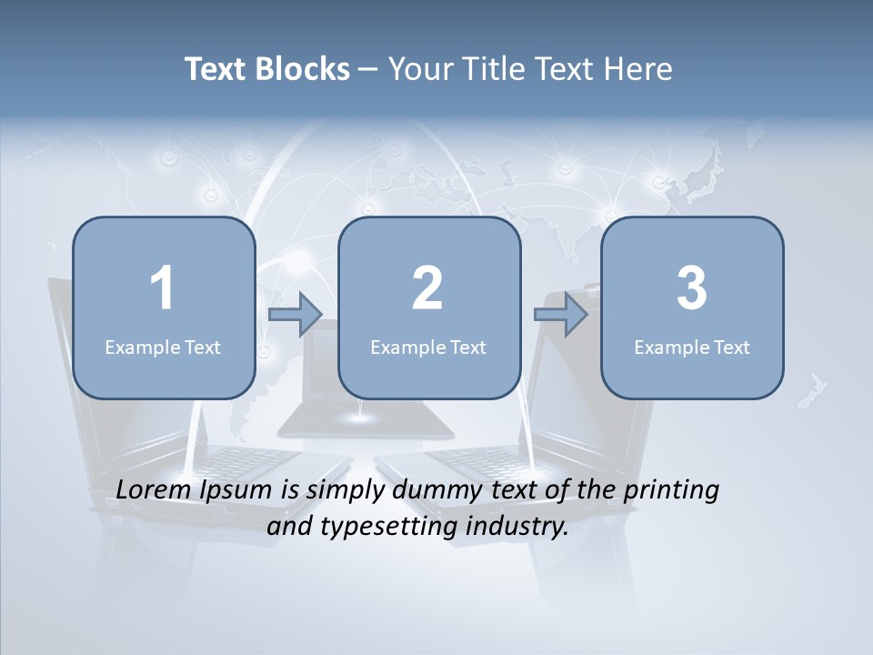 Touch Global Mobility PowerPoint Template