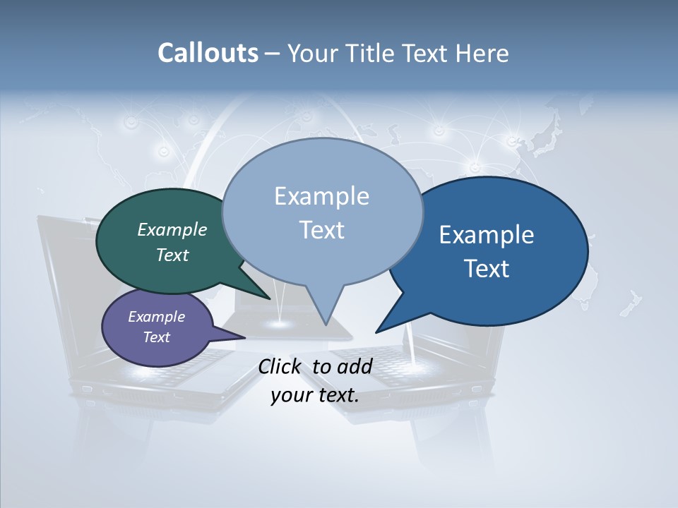Touch Global Mobility PowerPoint Template