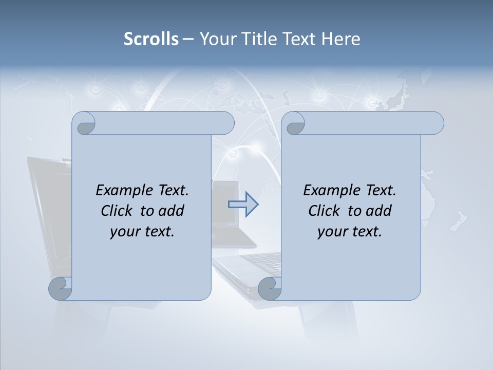 Touch Global Mobility PowerPoint Template