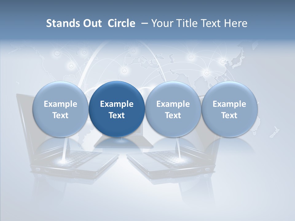 Touch Global Mobility PowerPoint Template