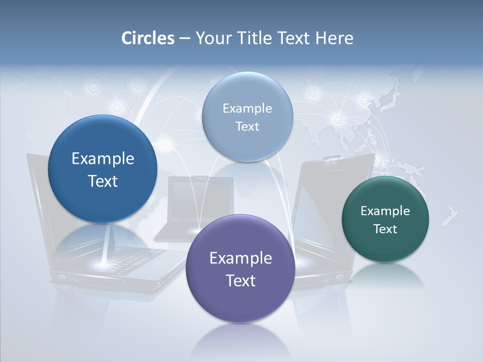 Touch Global Mobility PowerPoint Template