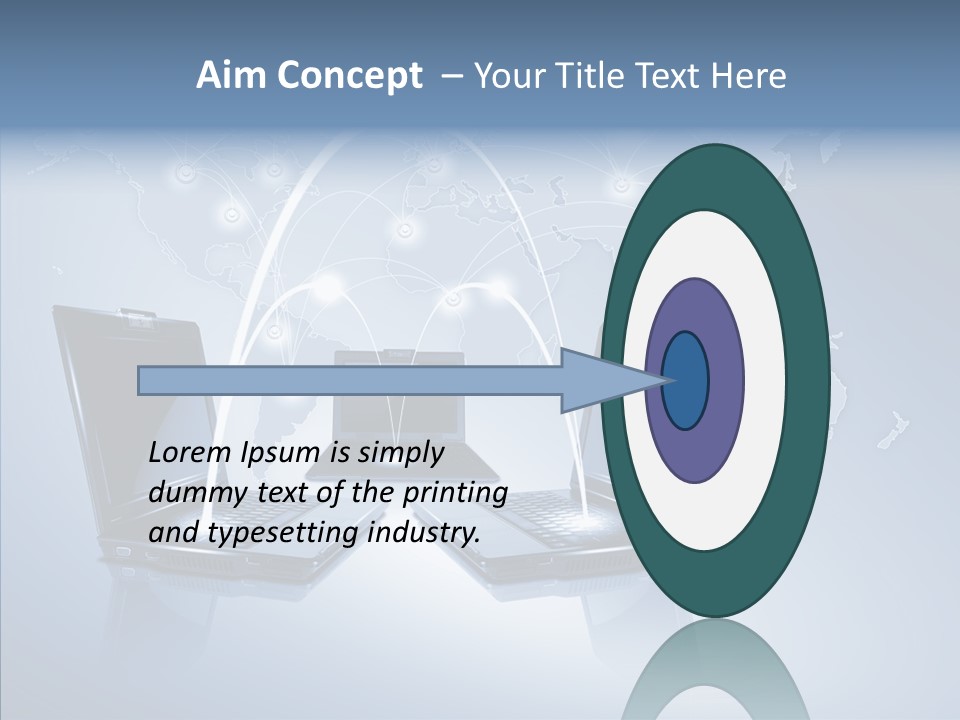 Touch Global Mobility PowerPoint Template