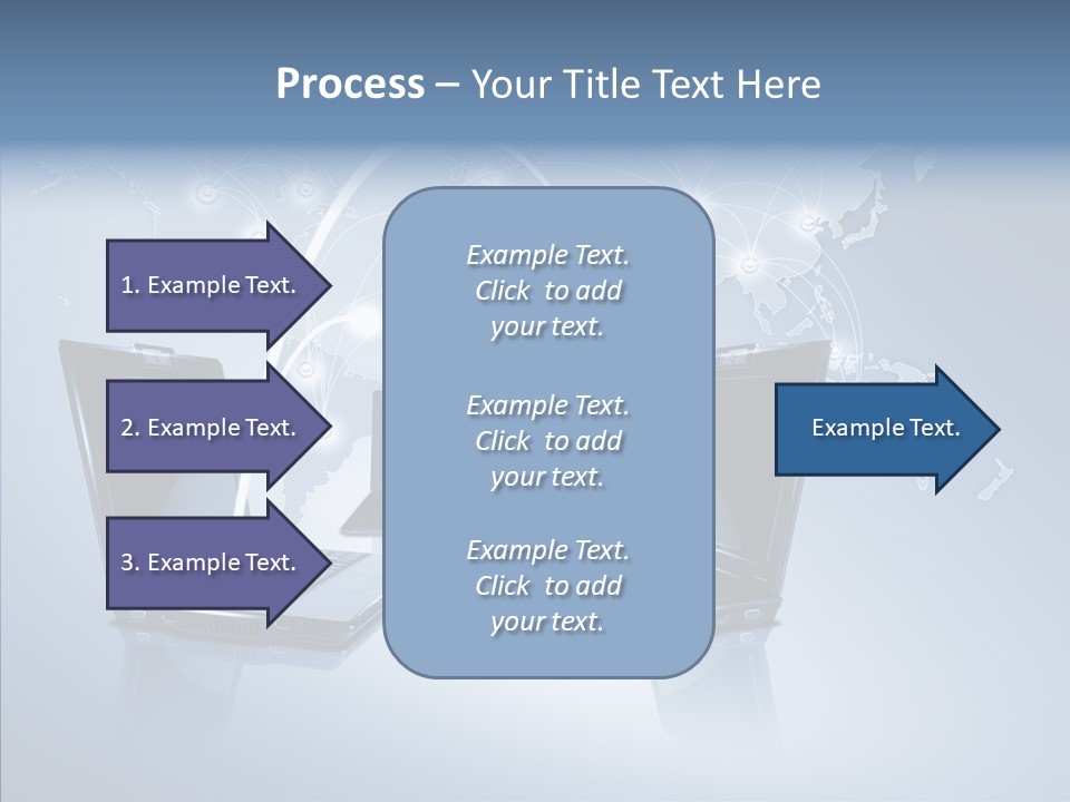 Touch Global Mobility PowerPoint Template