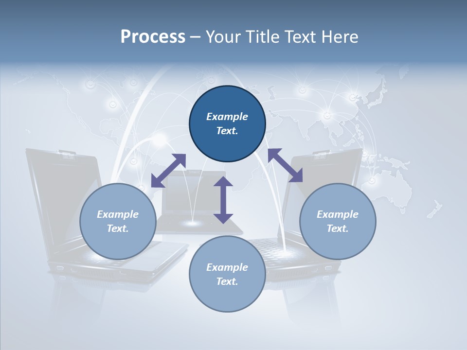Touch Global Mobility PowerPoint Template