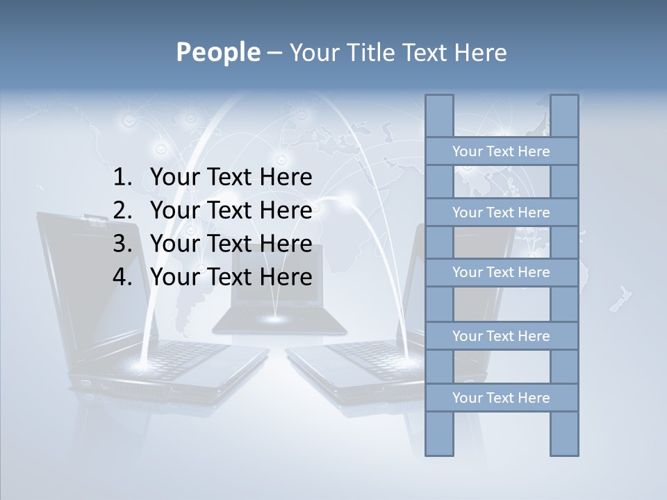 Touch Global Mobility PowerPoint Template