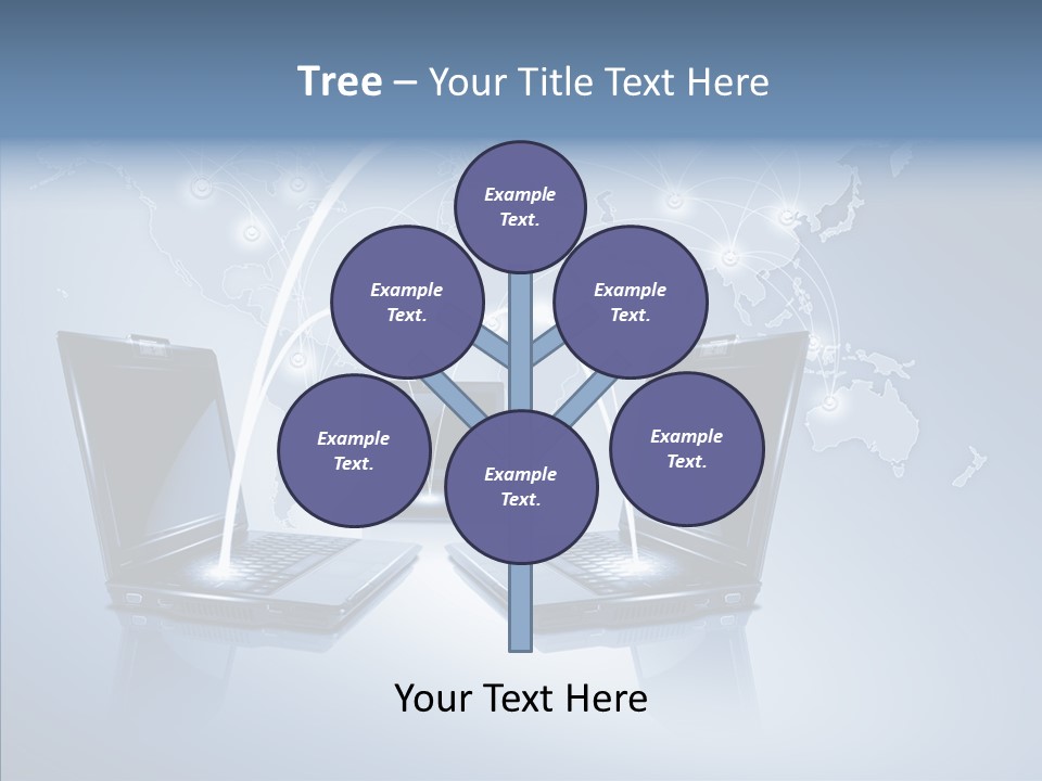 Touch Global Mobility PowerPoint Template