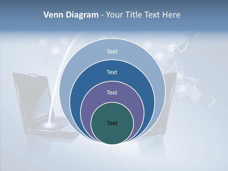 Touch Global Mobility PowerPoint Template