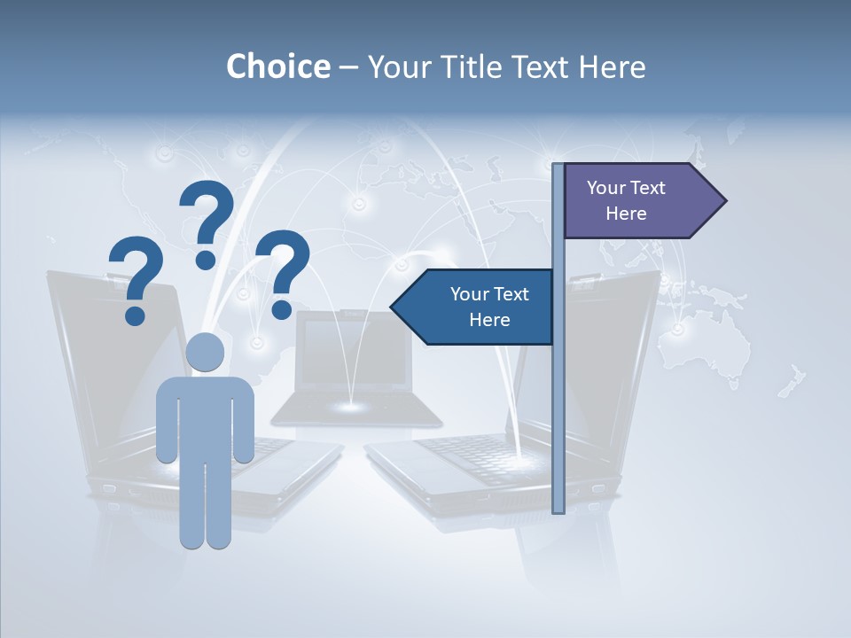 Touch Global Mobility PowerPoint Template