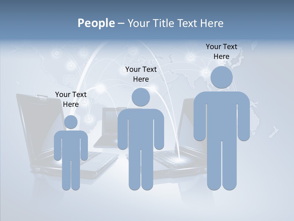 Touch Global Mobility PowerPoint Template