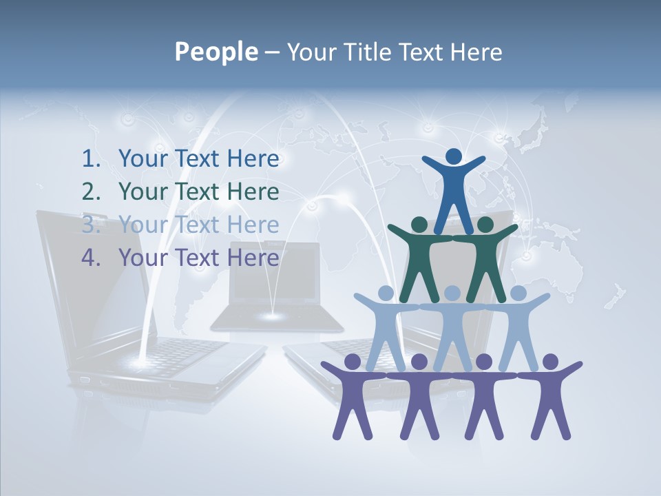 Touch Global Mobility PowerPoint Template