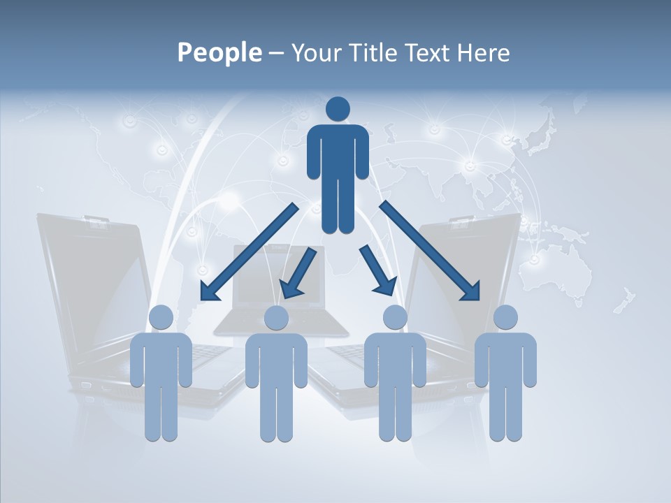 Touch Global Mobility PowerPoint Template