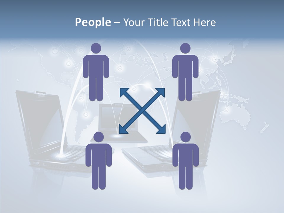 Touch Global Mobility PowerPoint Template