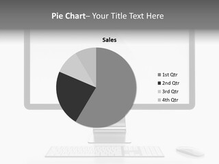 Technology Liquid Crystal Keyboard PowerPoint Template