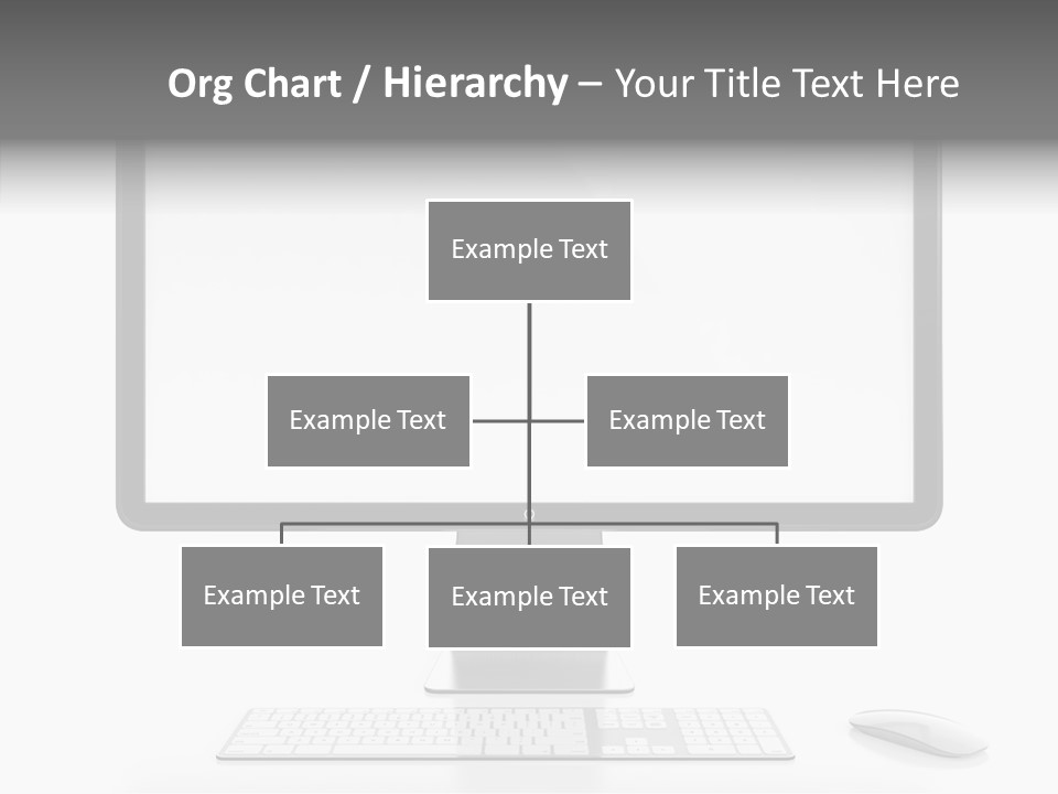 Technology Liquid Crystal Keyboard PowerPoint Template