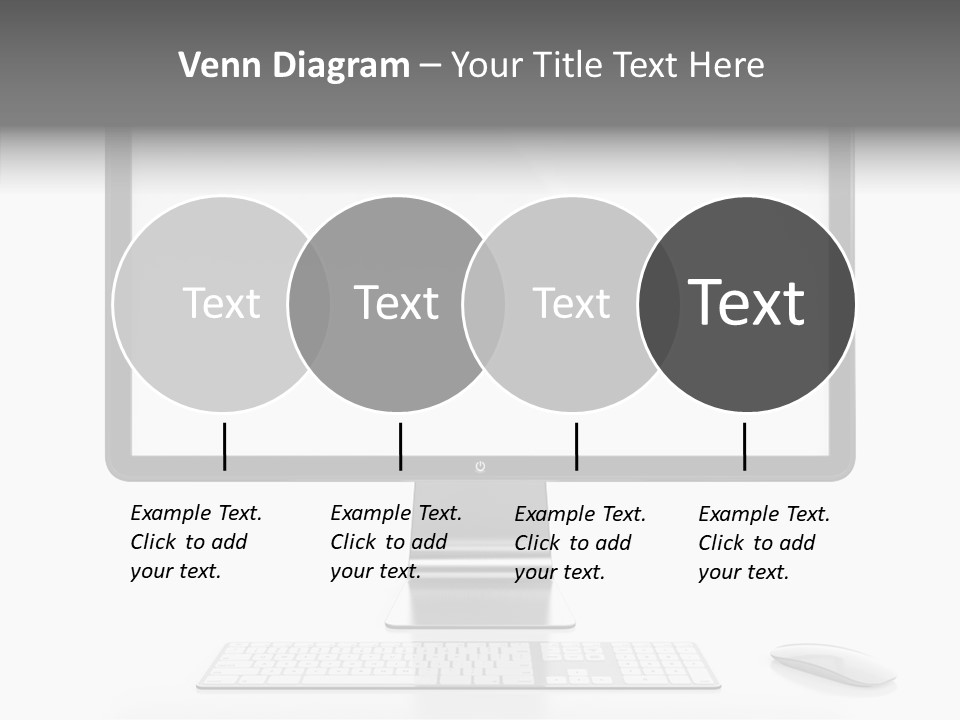 Technology Liquid Crystal Keyboard PowerPoint Template
