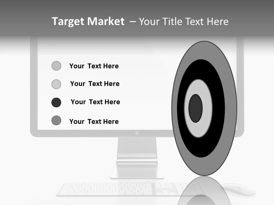 Technology Liquid Crystal Keyboard PowerPoint Template