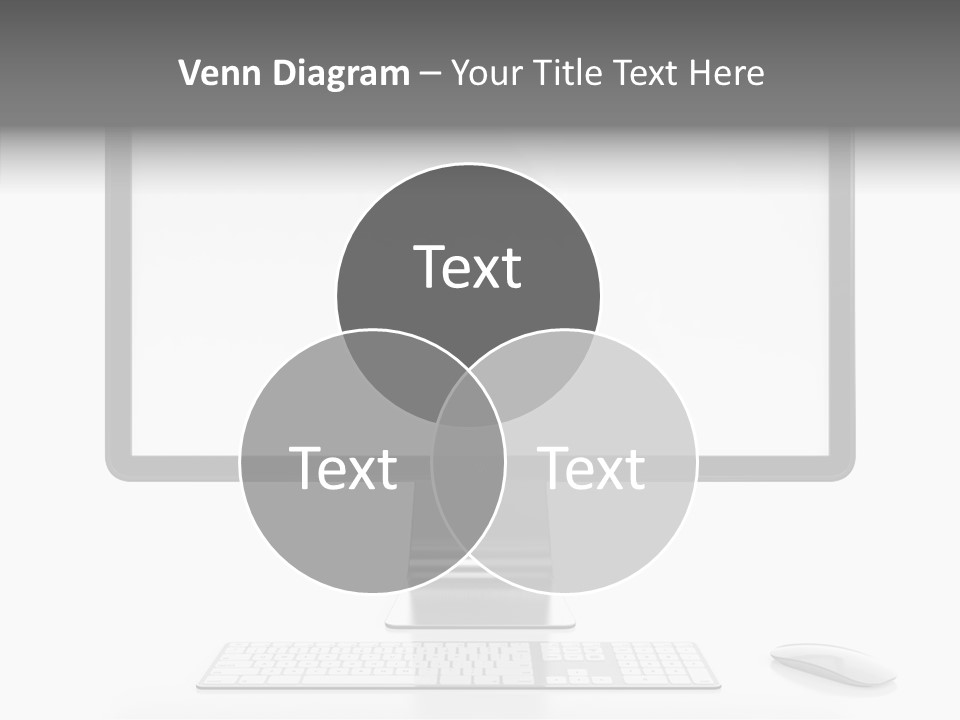 Technology Liquid Crystal Keyboard PowerPoint Template