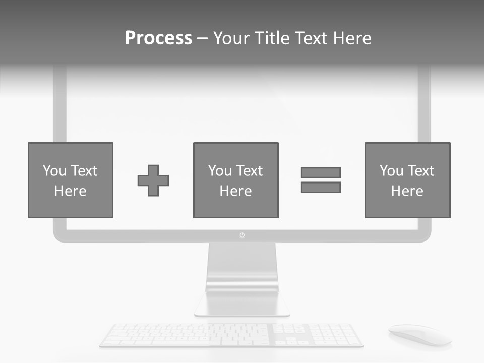 Technology Liquid Crystal Keyboard PowerPoint Template