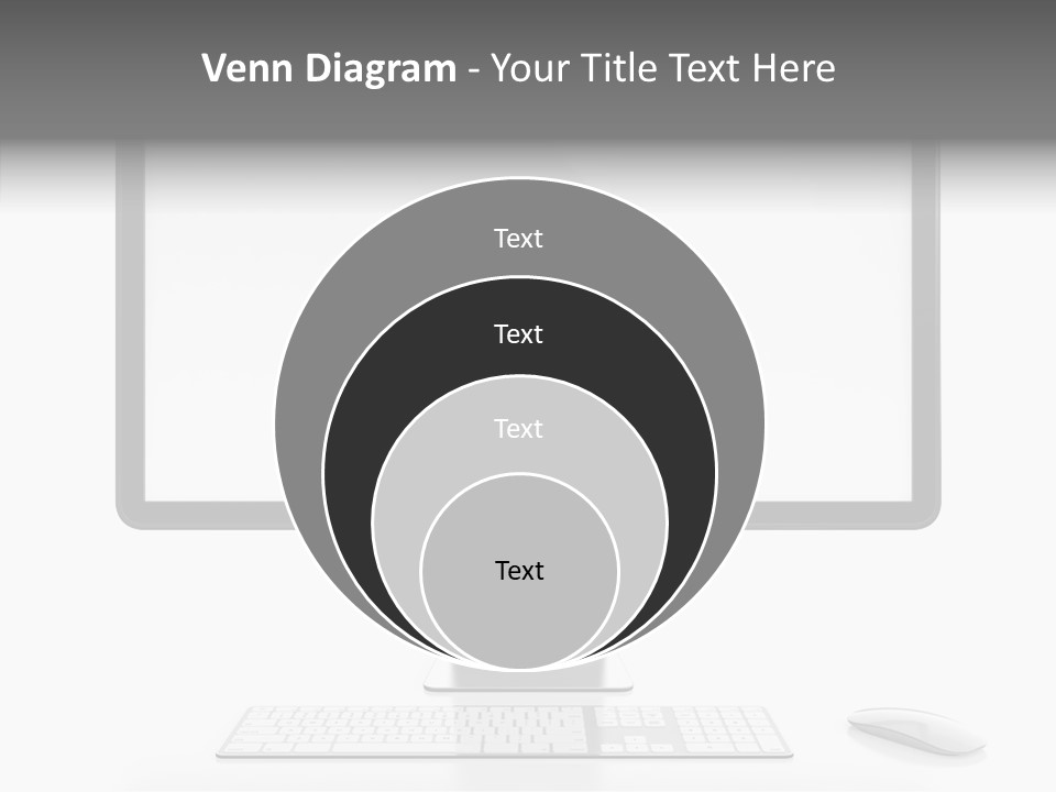 Technology Liquid Crystal Keyboard PowerPoint Template