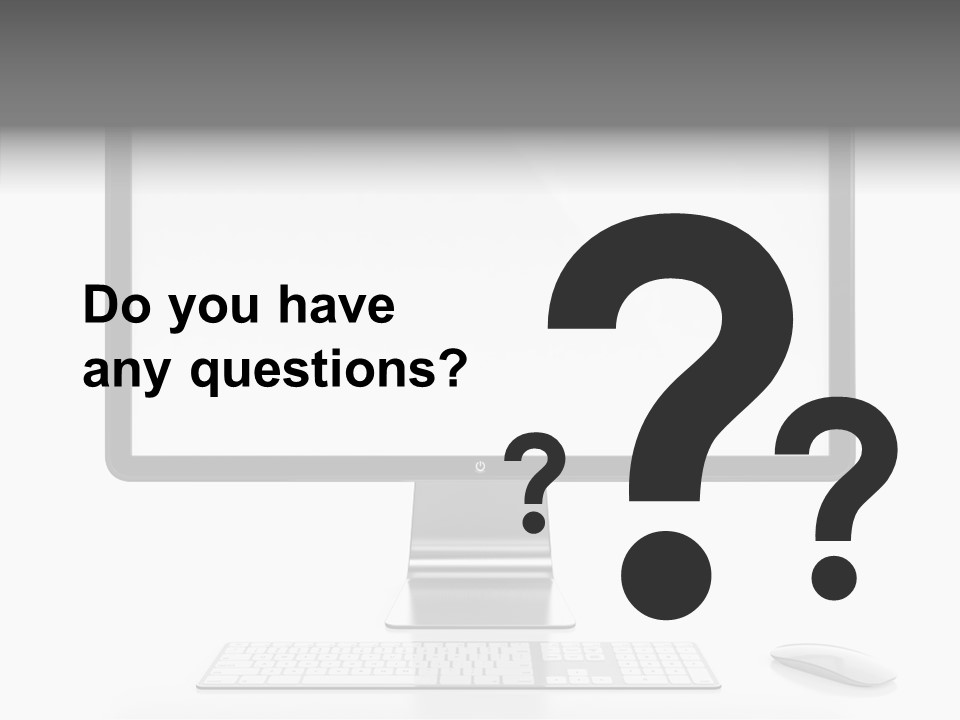 Technology Liquid Crystal Keyboard PowerPoint Template