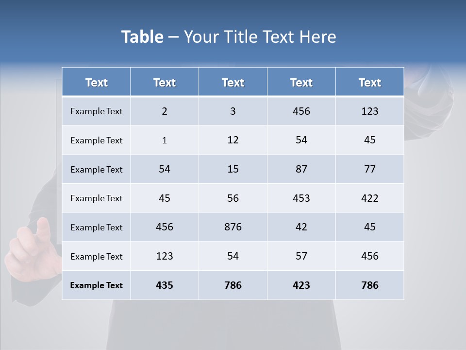 Touchscreen London Connection PowerPoint Template
