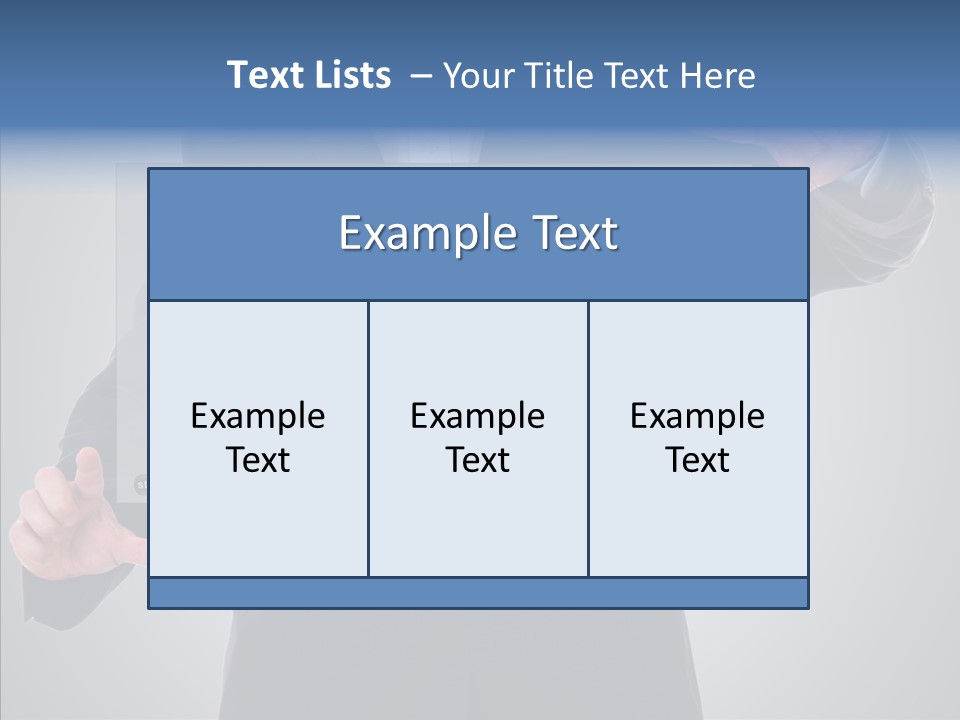 Touchscreen London Connection PowerPoint Template