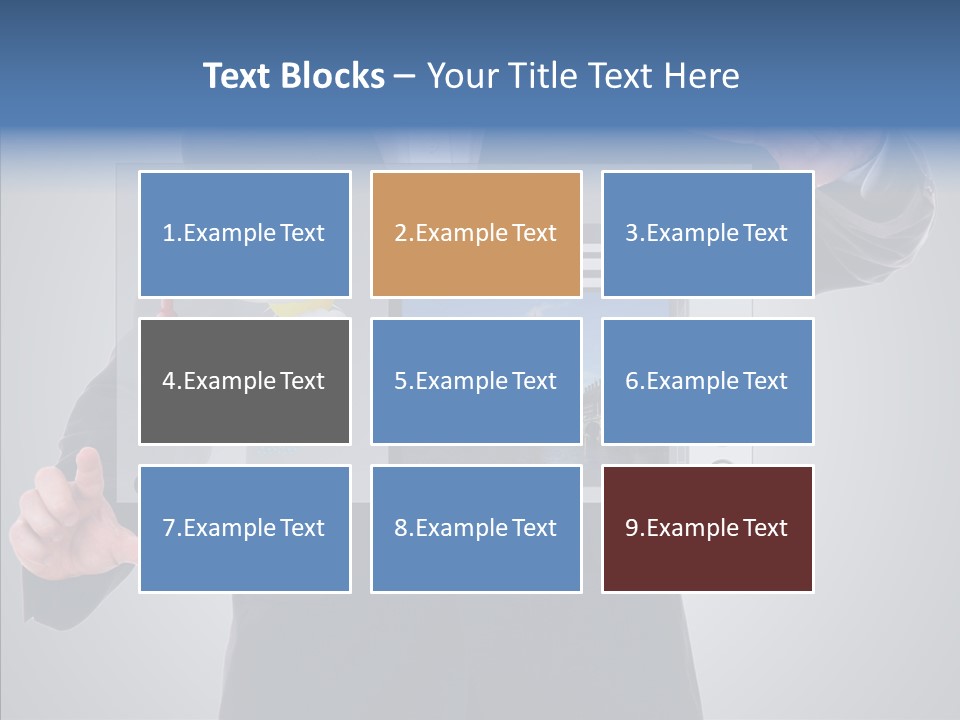 Touchscreen London Connection PowerPoint Template