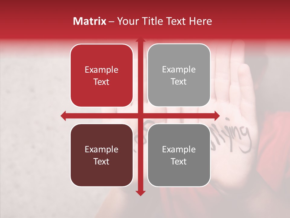 Prevent Problem Abusive PowerPoint Template