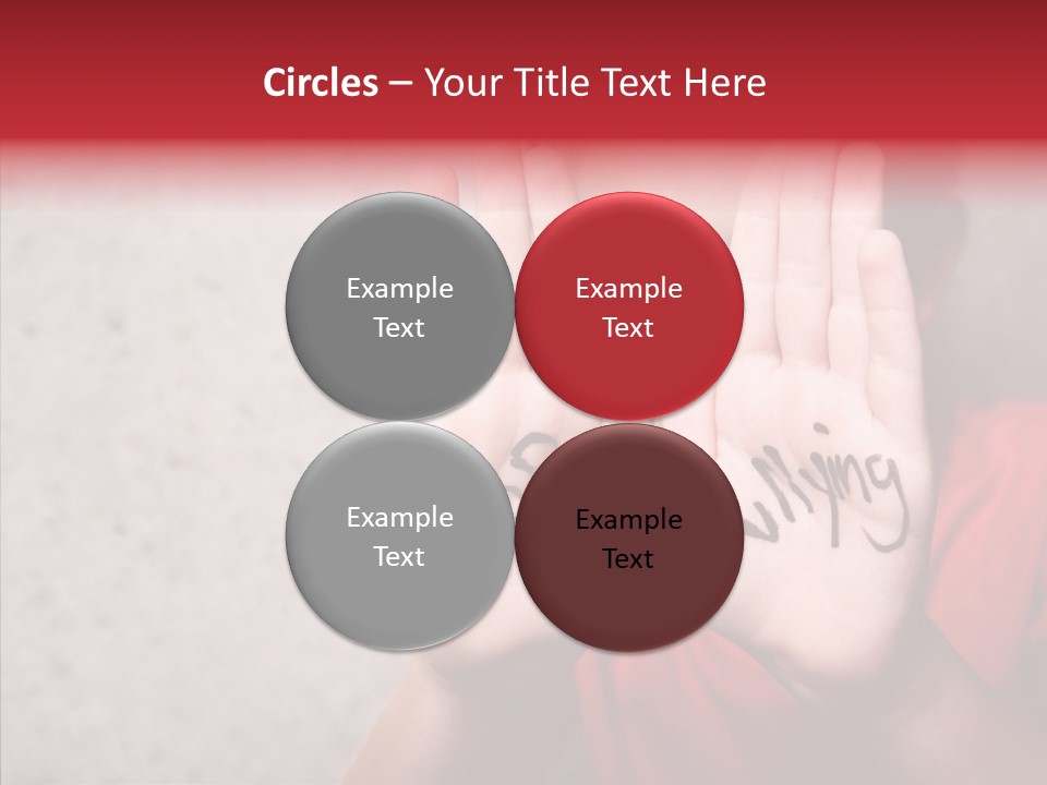 Prevent Problem Abusive PowerPoint Template