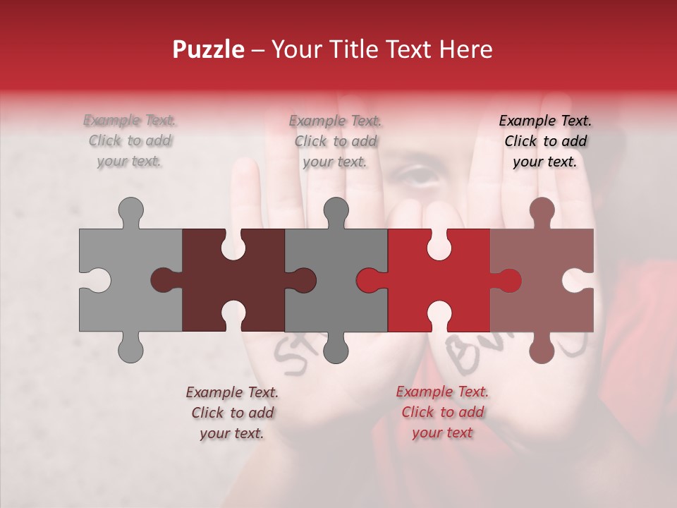 Prevent Problem Abusive PowerPoint Template