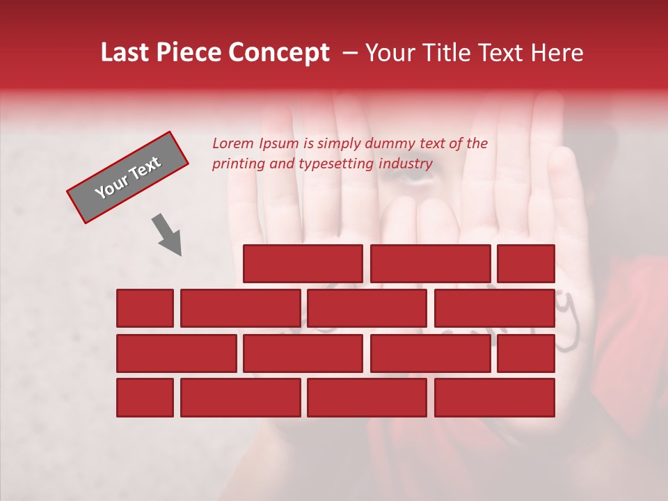 Prevent Problem Abusive PowerPoint Template