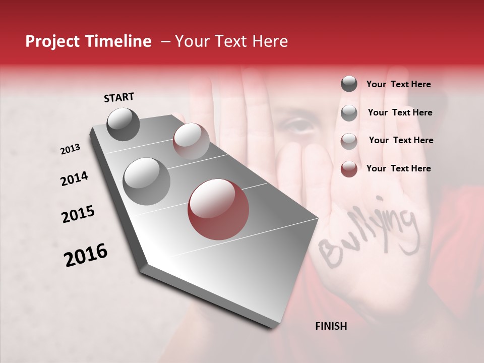 Prevent Problem Abusive PowerPoint Template