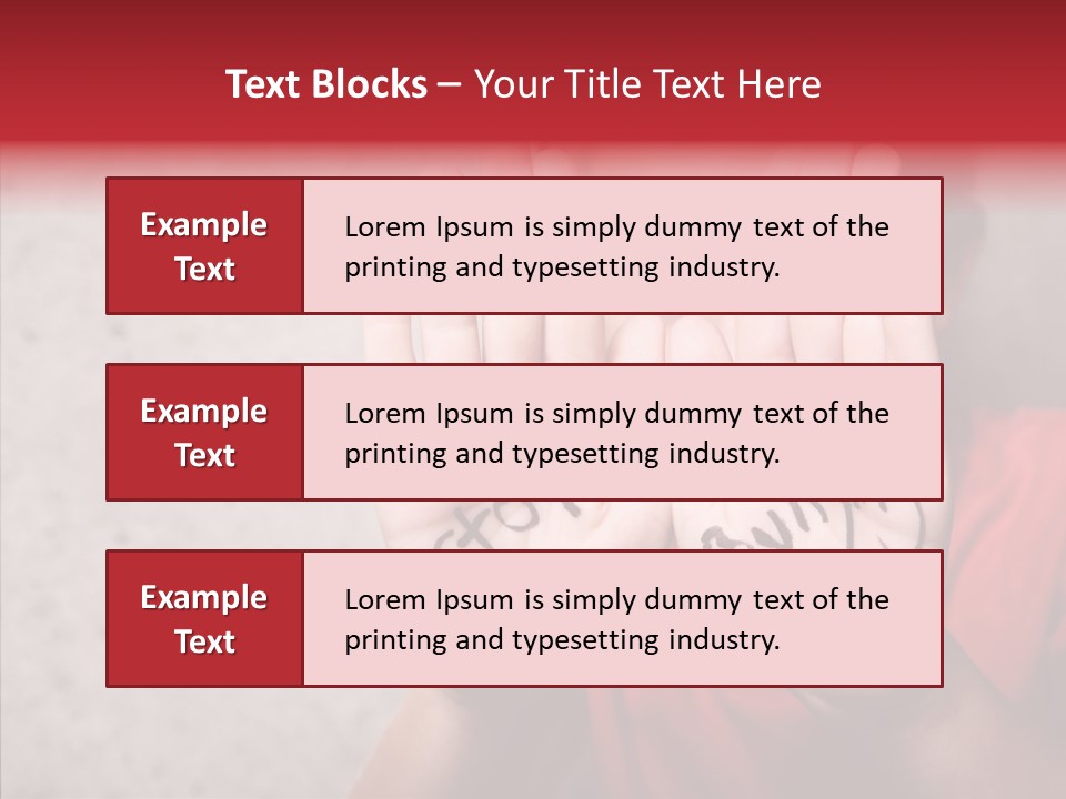 Prevent Problem Abusive PowerPoint Template