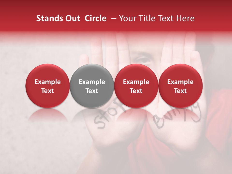 Prevent Problem Abusive PowerPoint Template