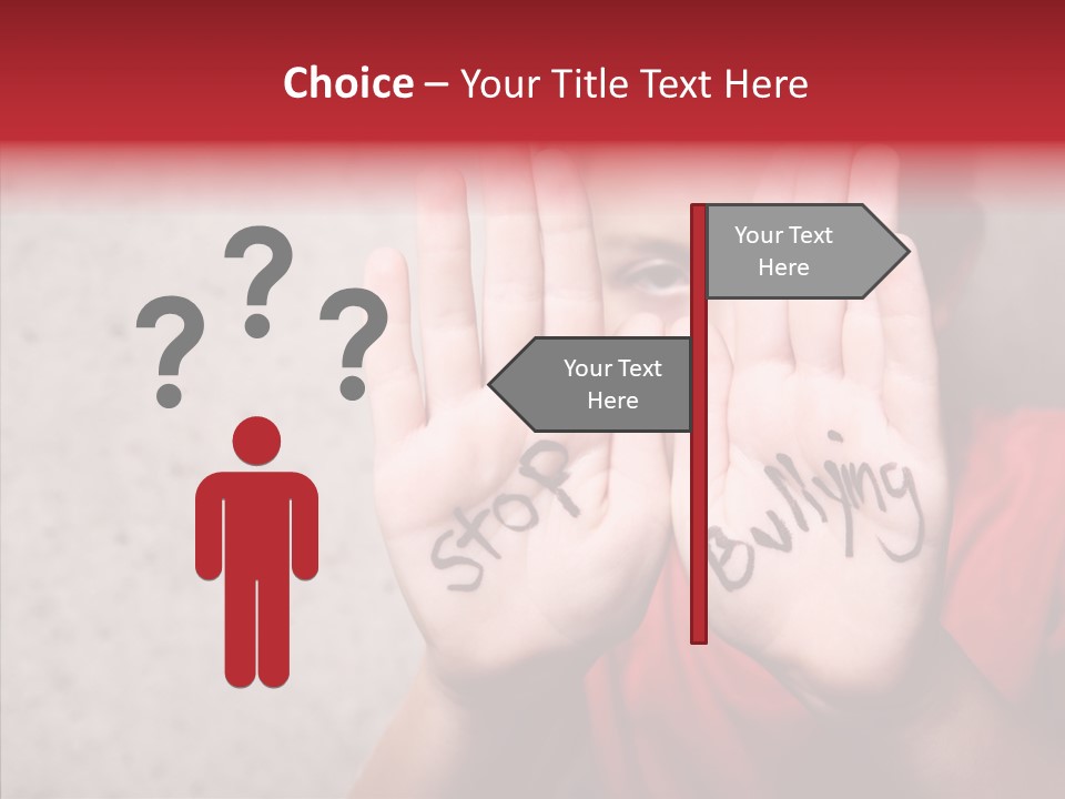 Prevent Problem Abusive PowerPoint Template