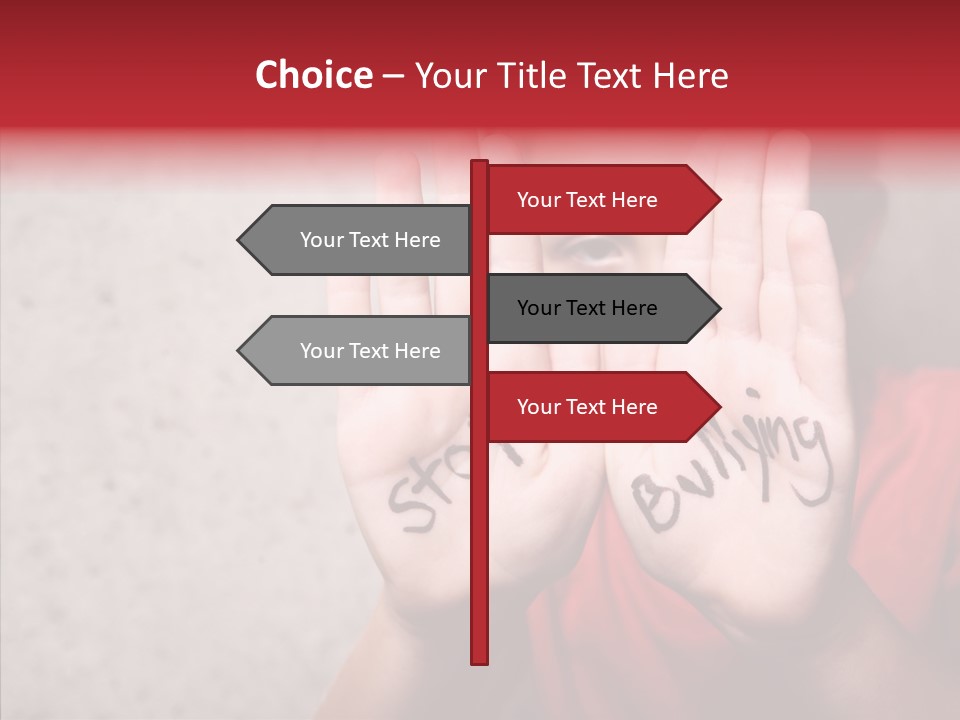 Prevent Problem Abusive PowerPoint Template