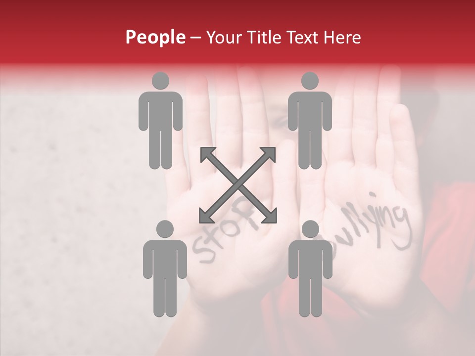 Prevent Problem Abusive PowerPoint Template