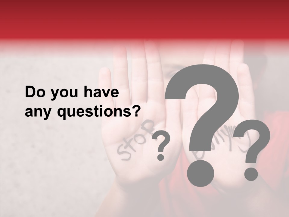 Prevent Problem Abusive PowerPoint Template